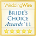 2010 Wedding Wire Brides Choice Award