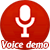 Voice demo